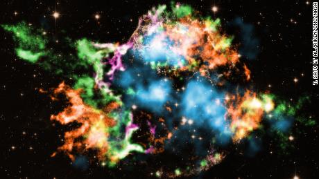 اكتشاف فقاعات التيتانيوم في المستعر الأعظم يمكن أن يساعد في حل لغز انفجار النجوم