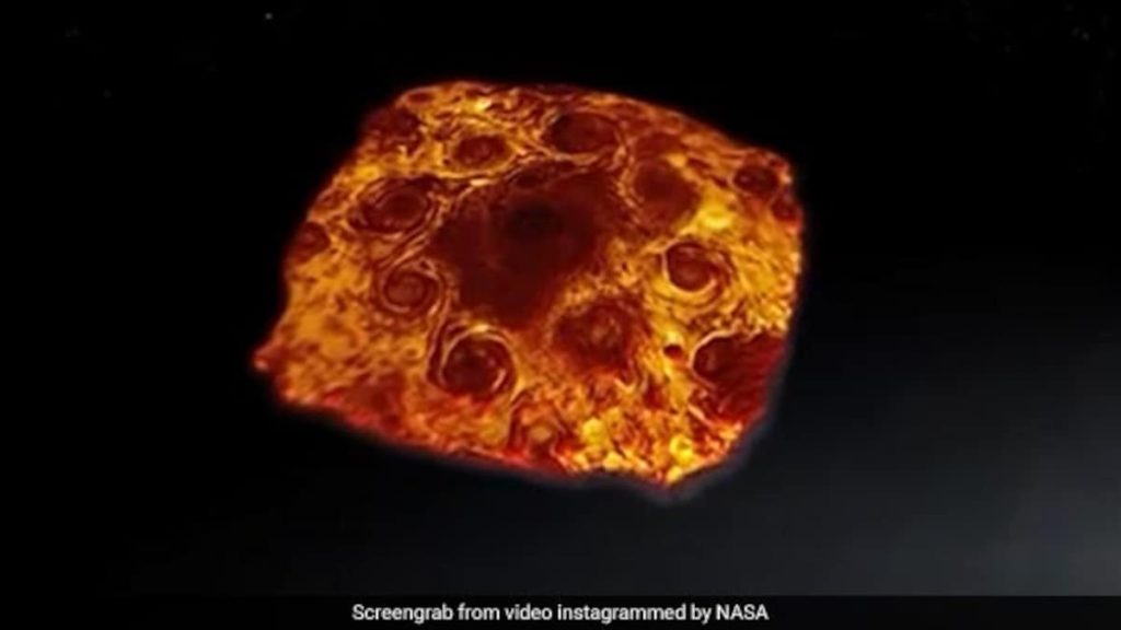 الفيروس: ناسا تشارك فيديو عن عاصفة "بيبروني" على كوكب المشتري (شاهد)