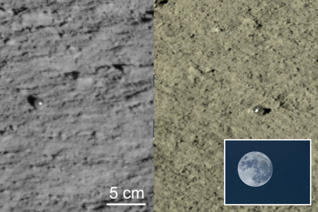 كرات زجاجية غامضة رصدتها المركبة الجوالة الصينية على سطح القمر