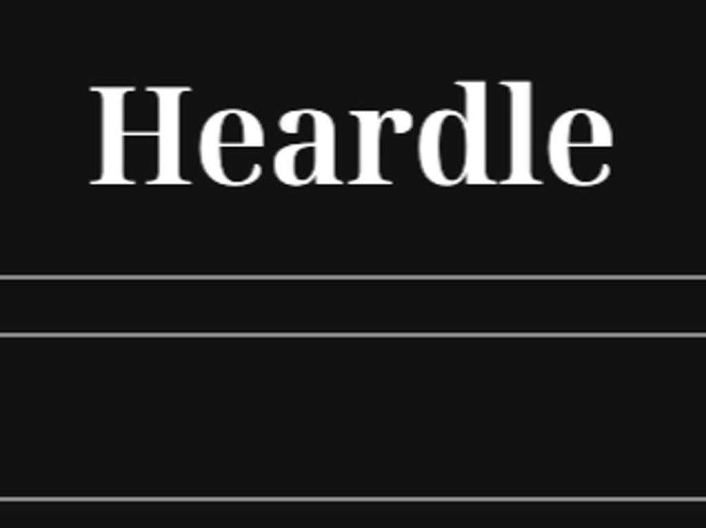Heardle: Wordle الجديد لعشاق الموسيقى