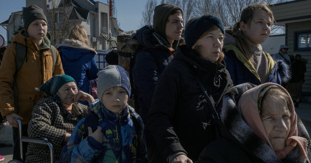 ترحب الولايات المتحدة بما يصل إلى 100،000 لاجئ أوكراني