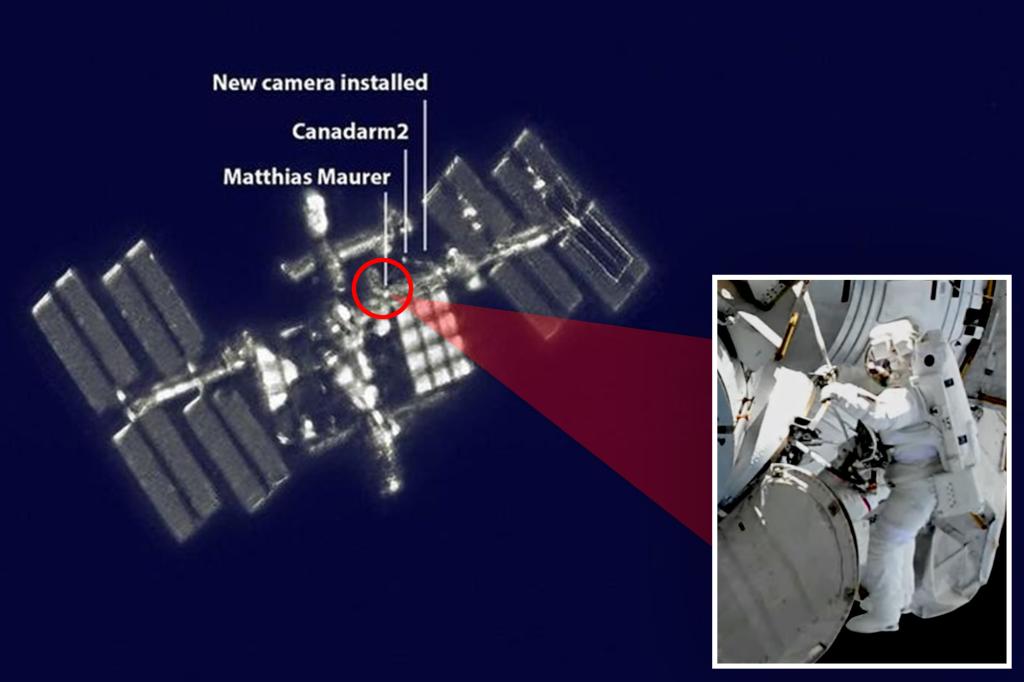 صورة محطة الفضاء الدولية المأخوذة من الأرض واضحة جدًا بحيث يمكنك رؤية رواد الفضاء