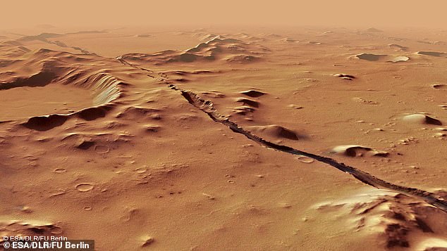 باستخدام طريقتين غير تقليديتين ، تم تطبيقهما مؤخرًا على الجيوفيزياء ، اكتشف الخبراء 47 حدثًا زلزاليًا جديدًا قادمًا من منطقة على سطح المريخ تسمى Cerberus Fossae (في الصورة)