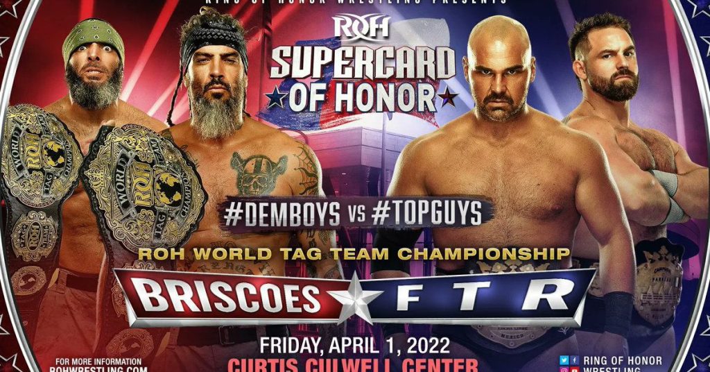 النتائج المباشرة لبطاقة ROH Supercard of Honor 2022: بدء عهد توني خان
