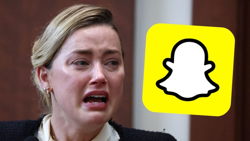 فلتر الوجه الباكي الجديد من Snapchat غير مستوحى من Amber Heard
