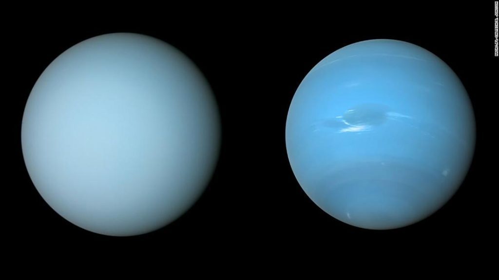 تكشف التلسكوبات لماذا نبتون أزرق أكثر من أورانوس