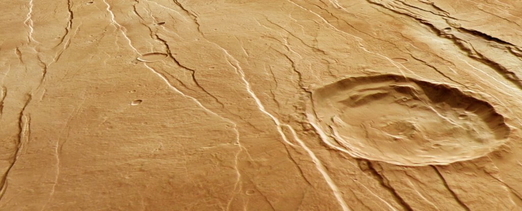 تظهر الصور الجديدة المذهلة "علامات المخلب" العملاقة على سطح المريخ