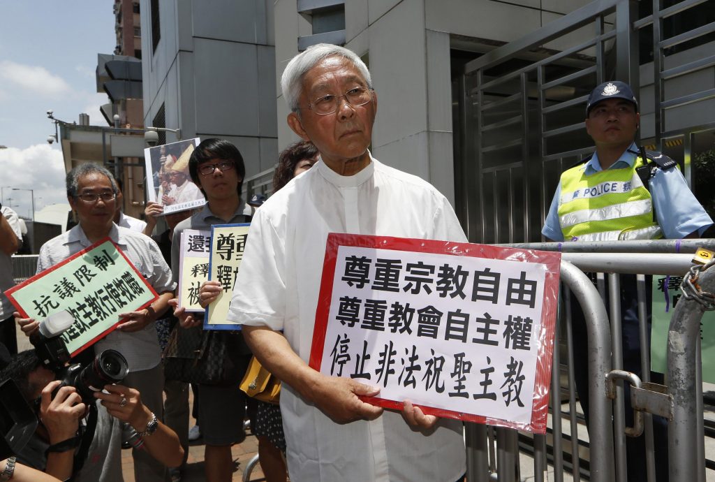 كاردينال كاثوليكي وآخرون اعتقلوا بناء على قانون أمن هونغ كونغ