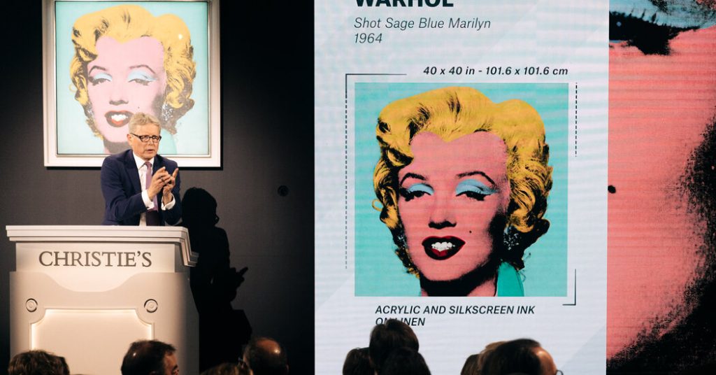 "مارلين" لوارهول بسعر 195 مليون دولار ، سجل مزاد محطم لفنان أمريكي