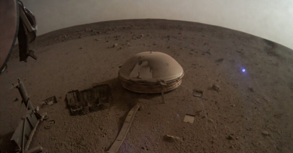 ناسا تبدأ العد التنازلي لنهاية مهمة إنسايت على المريخ