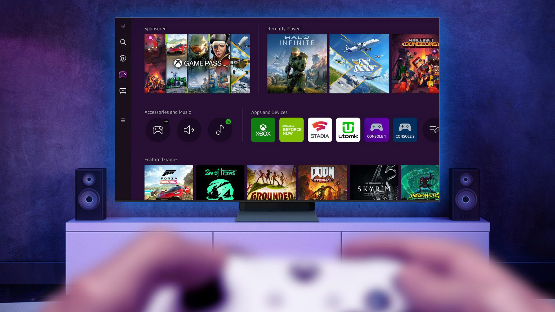 تطبيق Samsung Xbox Cloud Gaming TV