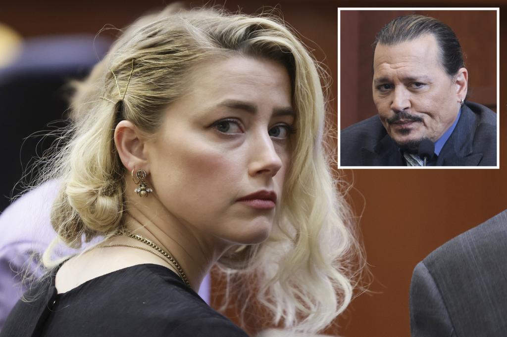 تطلب Amber Heard إلقاء حكم تشهير جوني ديب