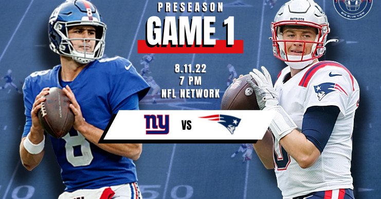 Giants-Patriots ، الأسبوع التحضيري الأول: تحديثات مباشرة