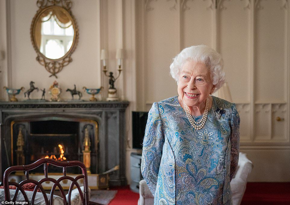 الملكة تحضر لقاء مع رئيس سويسرا في قلعة وندسور يوم 28 أبريل