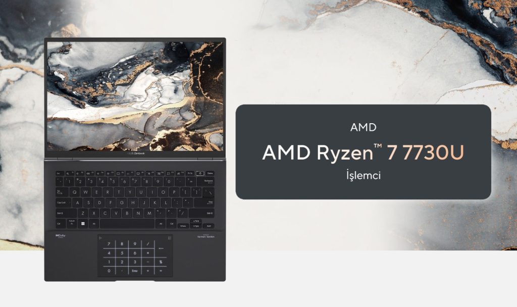 تم تأكيد ASUS Zenbook 14 لتزويده بمعالج AMD Ryzen 7 7730U مع أنوية "Zen3"