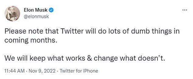 سعى ماسك إلى طمأنة الشركات الكبرى التي تعلن على تويتر يوم الأربعاء بأن استيلائه الفوضوي على منصة التواصل الاجتماعي لن يضر بعلاماتها التجارية ، معترفًا بأن بعض 