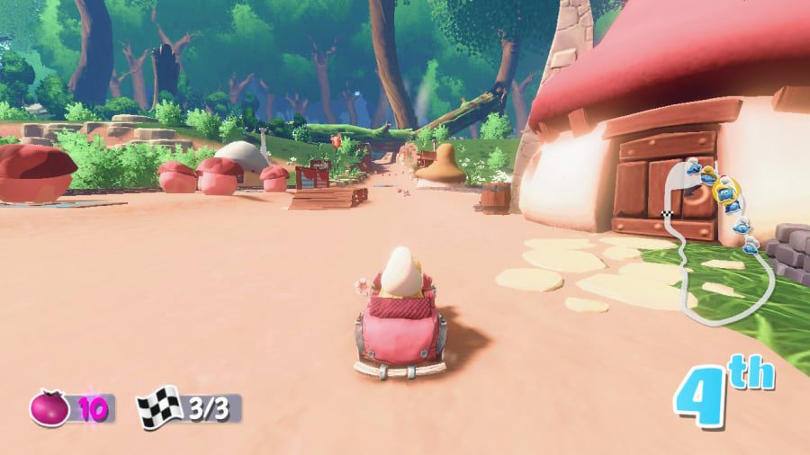 مراجعة Smurfs Kart - لقطة شاشة 2 من 5