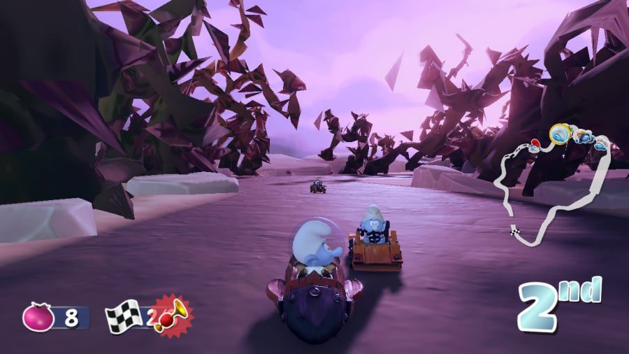 مراجعة Smurfs Kart - لقطة شاشة 3 من 5