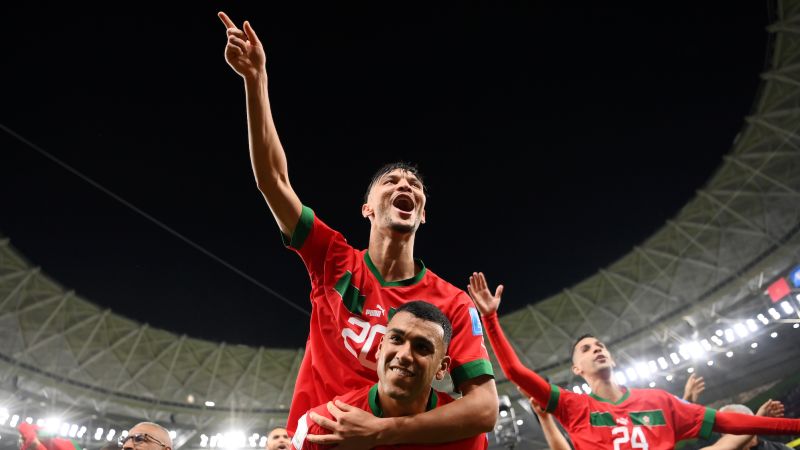 أشاد الإنجاز التاريخي للمغرب في كأس العالم في جميع أنحاء العالم