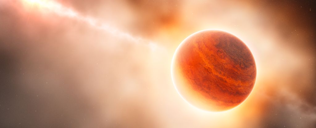 اكتشف كوكب خارجي عملاق غازي بكثافة الأرض مرتين: ScienceAlert
