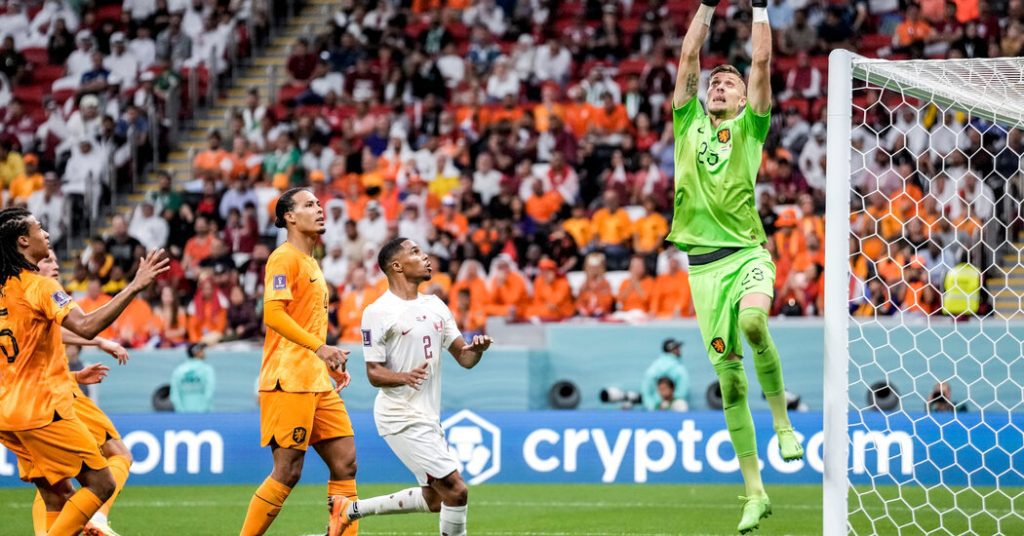 حارس مرمى هولندا أندريس نوبرت هو لاعب مبتدئ في كأس العالم